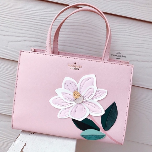 Kate Spade Swamped Magnolia Sam Bag Wallet Set - Picture 4 of 8